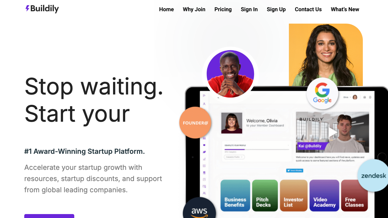 BUILDILY LIMITED website preview
