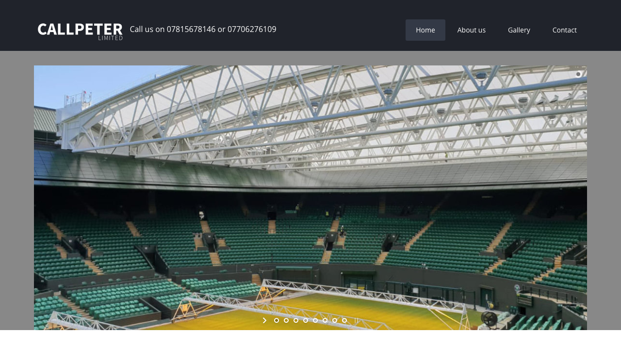 CALLPETER LIMITED website preview