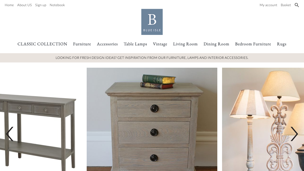 BLUE ISLE INTERIORS LIMITED website preview