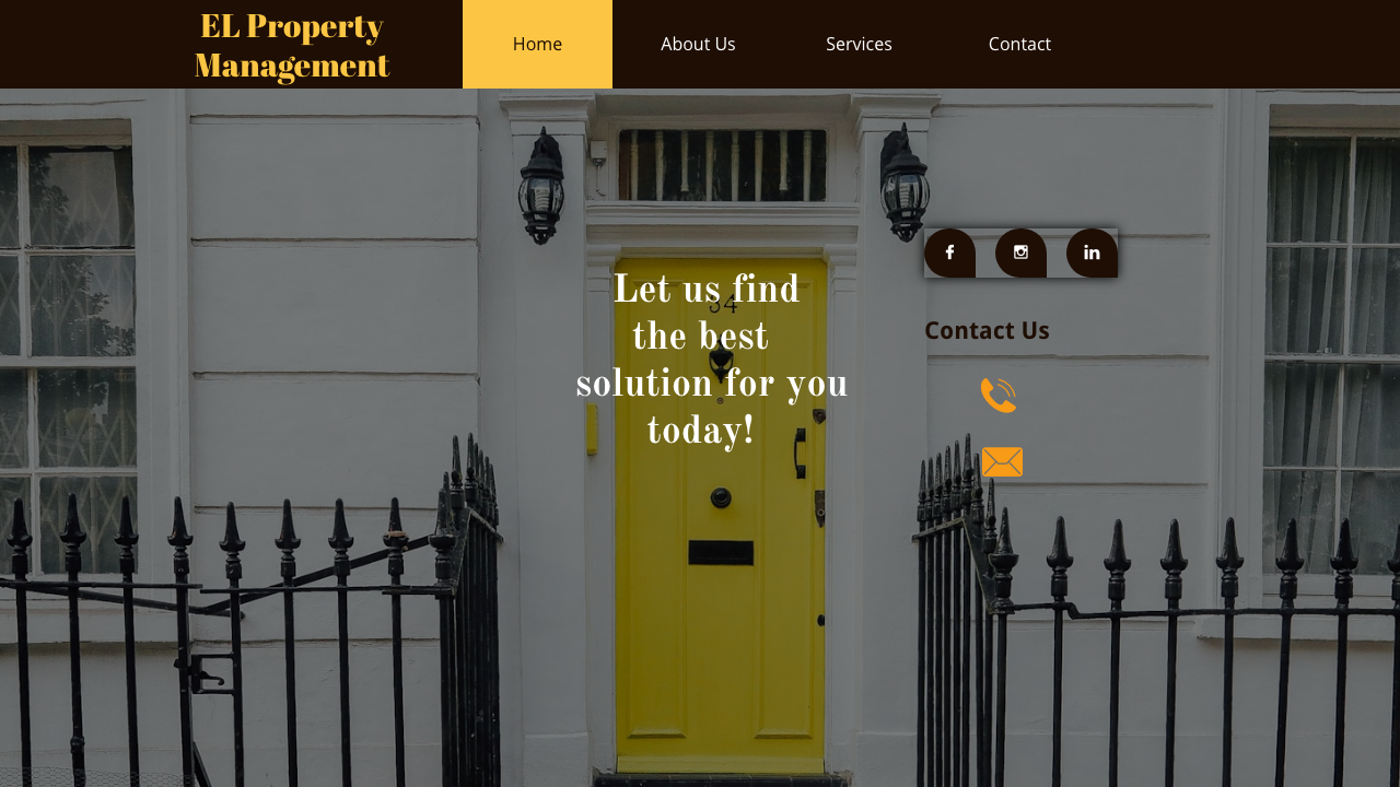 EL PROPERTY MANAGEMENT LTD website preview
