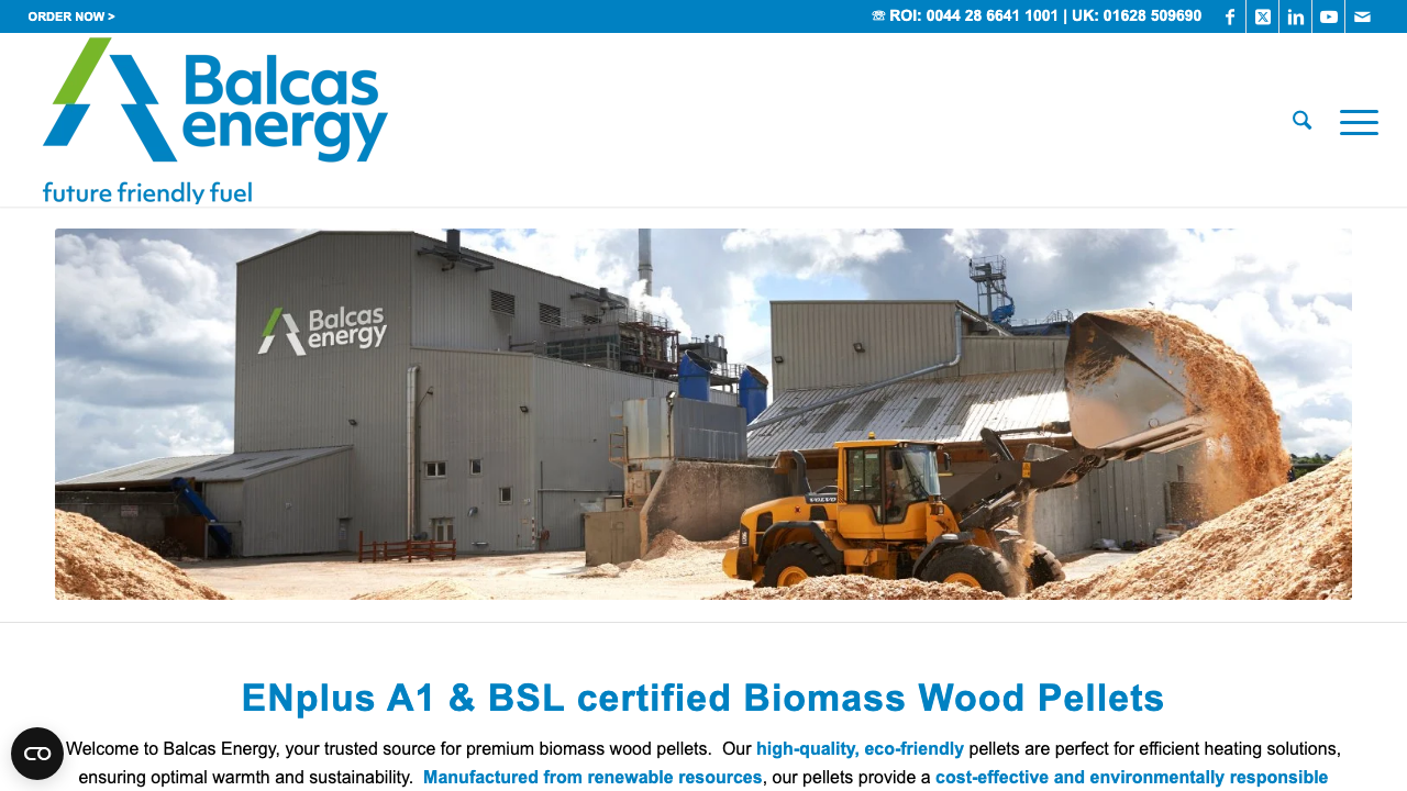 BALCAS BIOENERGY LIMITED website preview