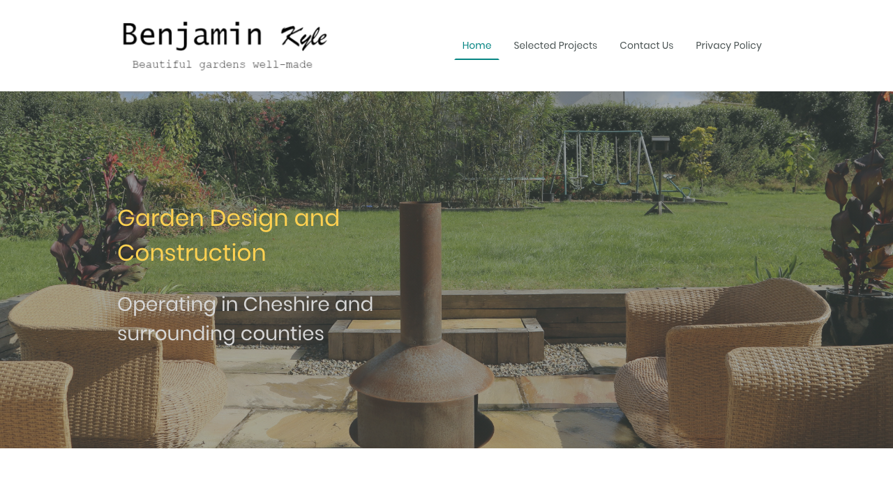 BENJAMIN KYLE LTD website preview