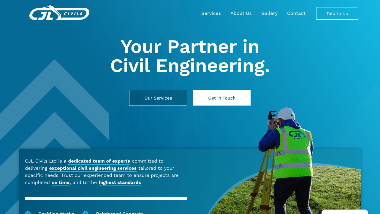 CJL GROUP LIMITED website preview