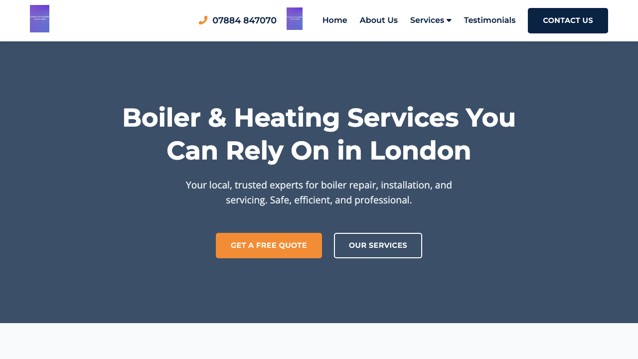 GAS VORTEX LTD website preview