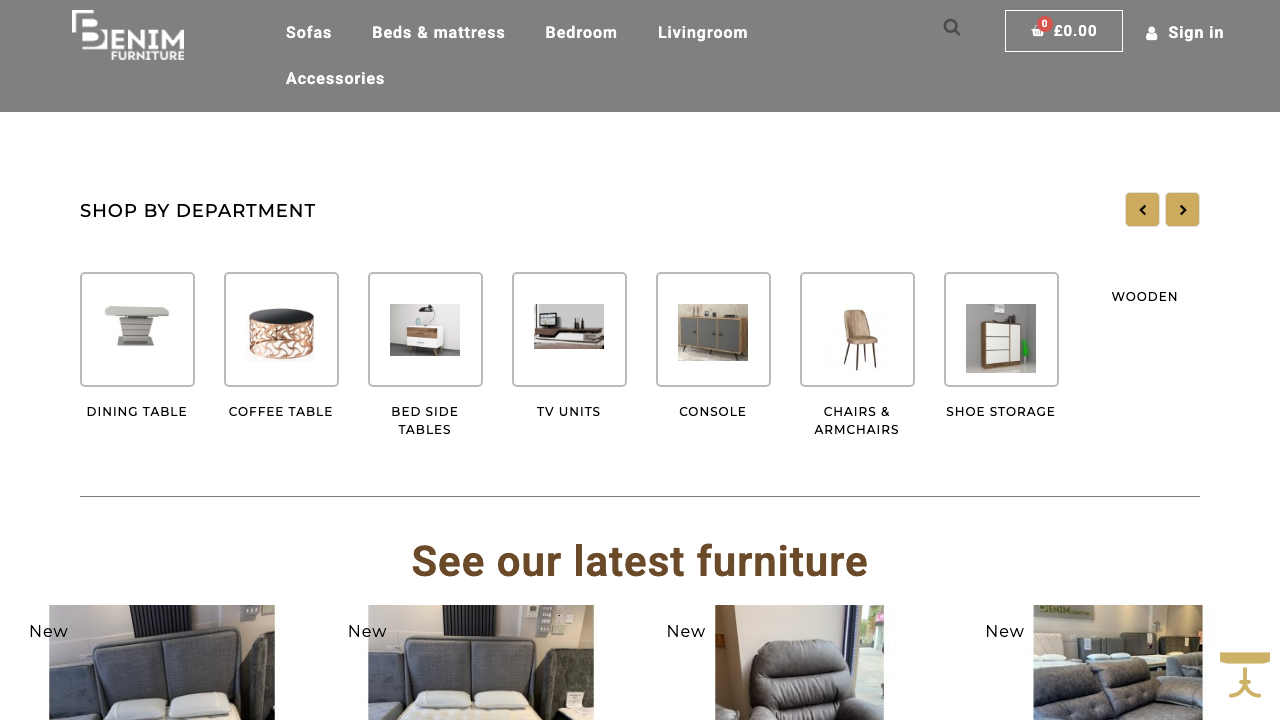 BENIM FURNITURE LTD website preview