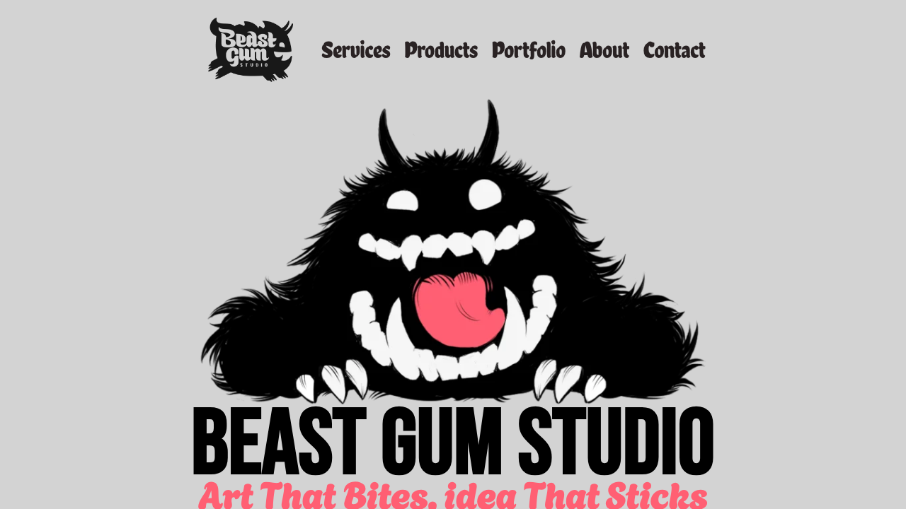 BEAST GUM STUDIO LTD website preview