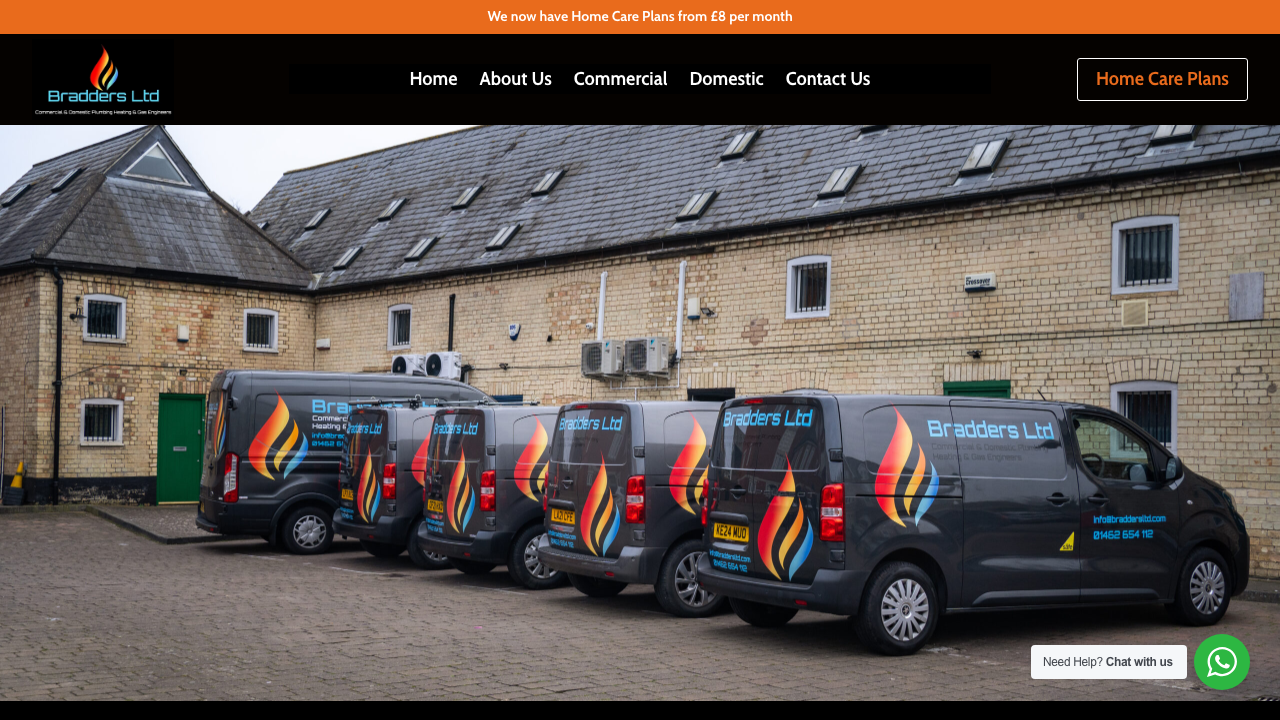 BRADDERS LTD website preview